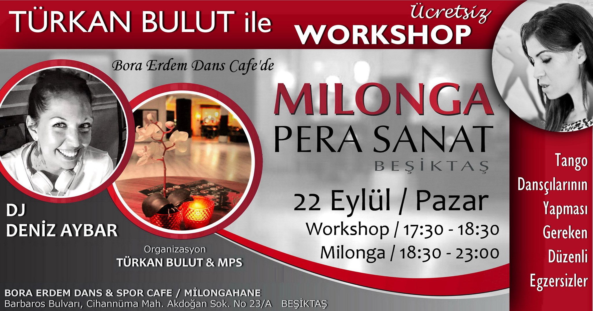 Milonga Pera Sanat Dj Deniz Aybar