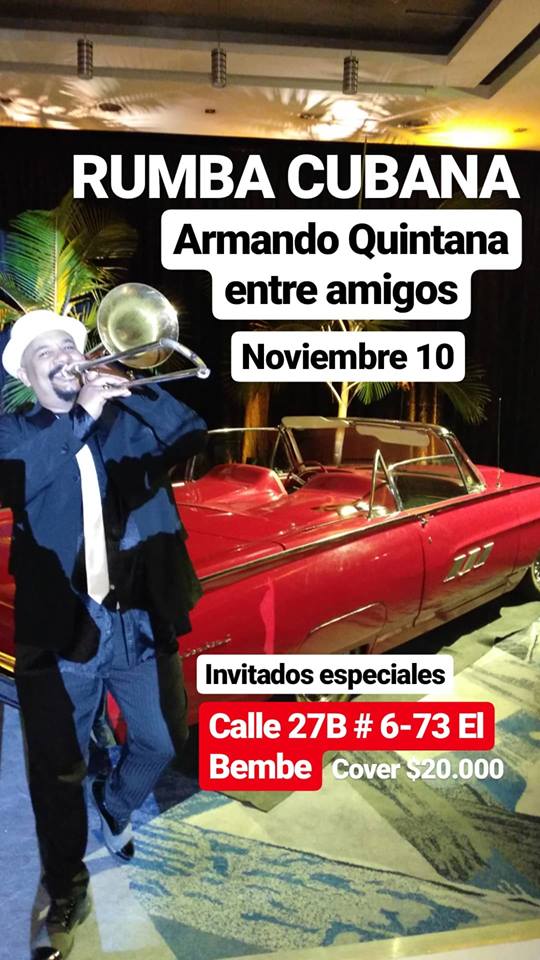 Armando Quintana entre Amigos