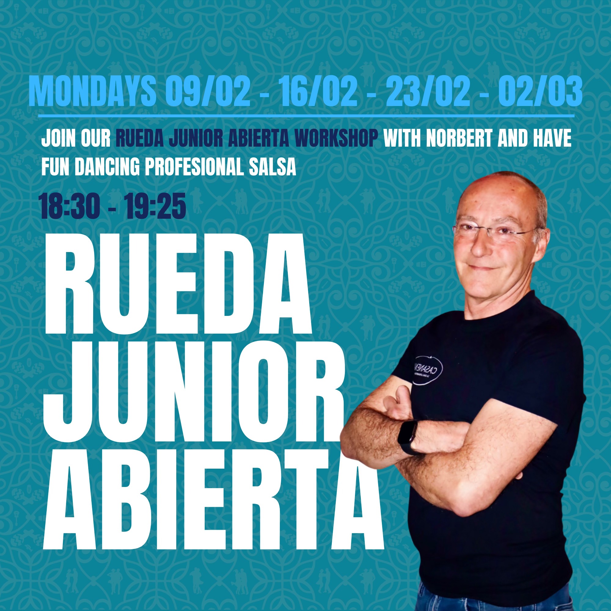 Rueda Junior Abierta mit Norbert - Jeden Montag
