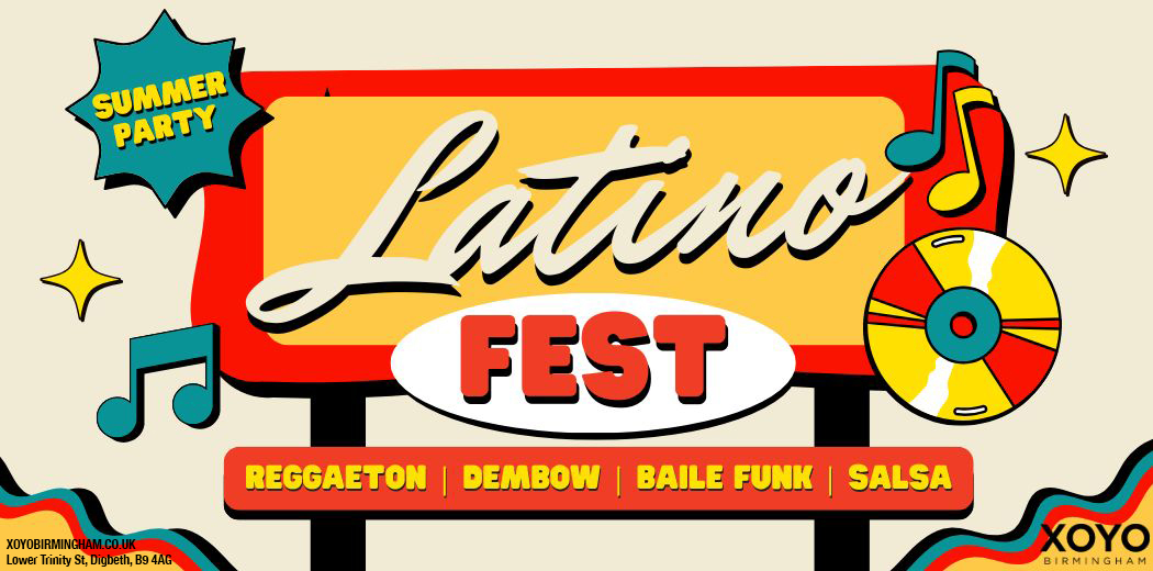 Latino Fest Summer Rooftop Party (Birmingham) May 2025