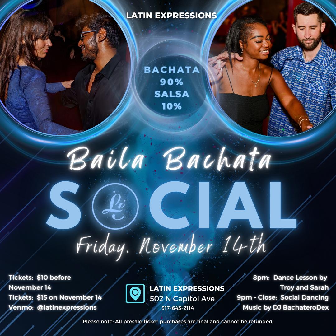 π₯ BAILA BACHATA at Latin Expressions π₯