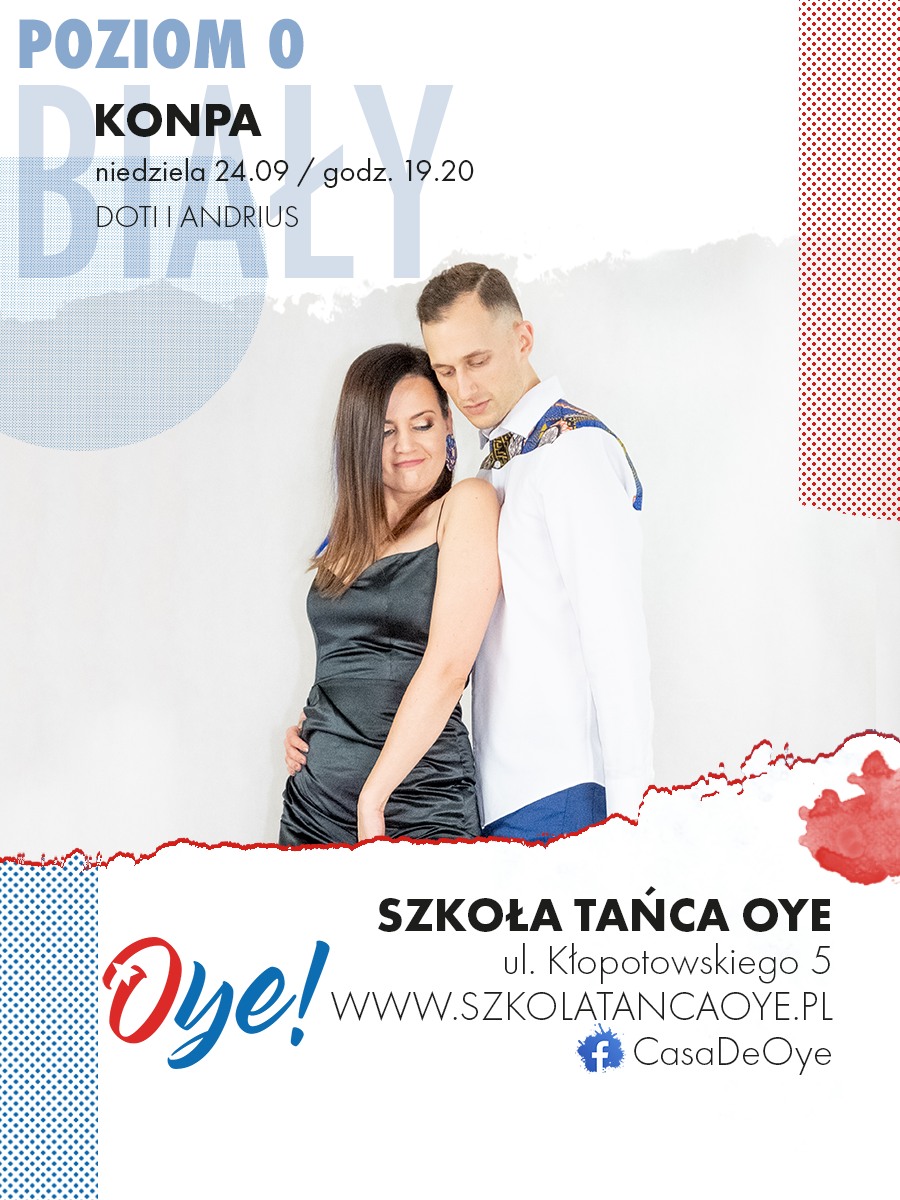 Konpa od zera prosto z Haiti w Szkole Tańca Oye!