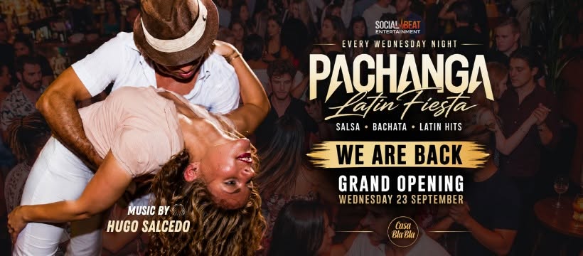 WEDNESDAY LATIN NIGHTS ARE BACK AT CASABLABLA! 🔥