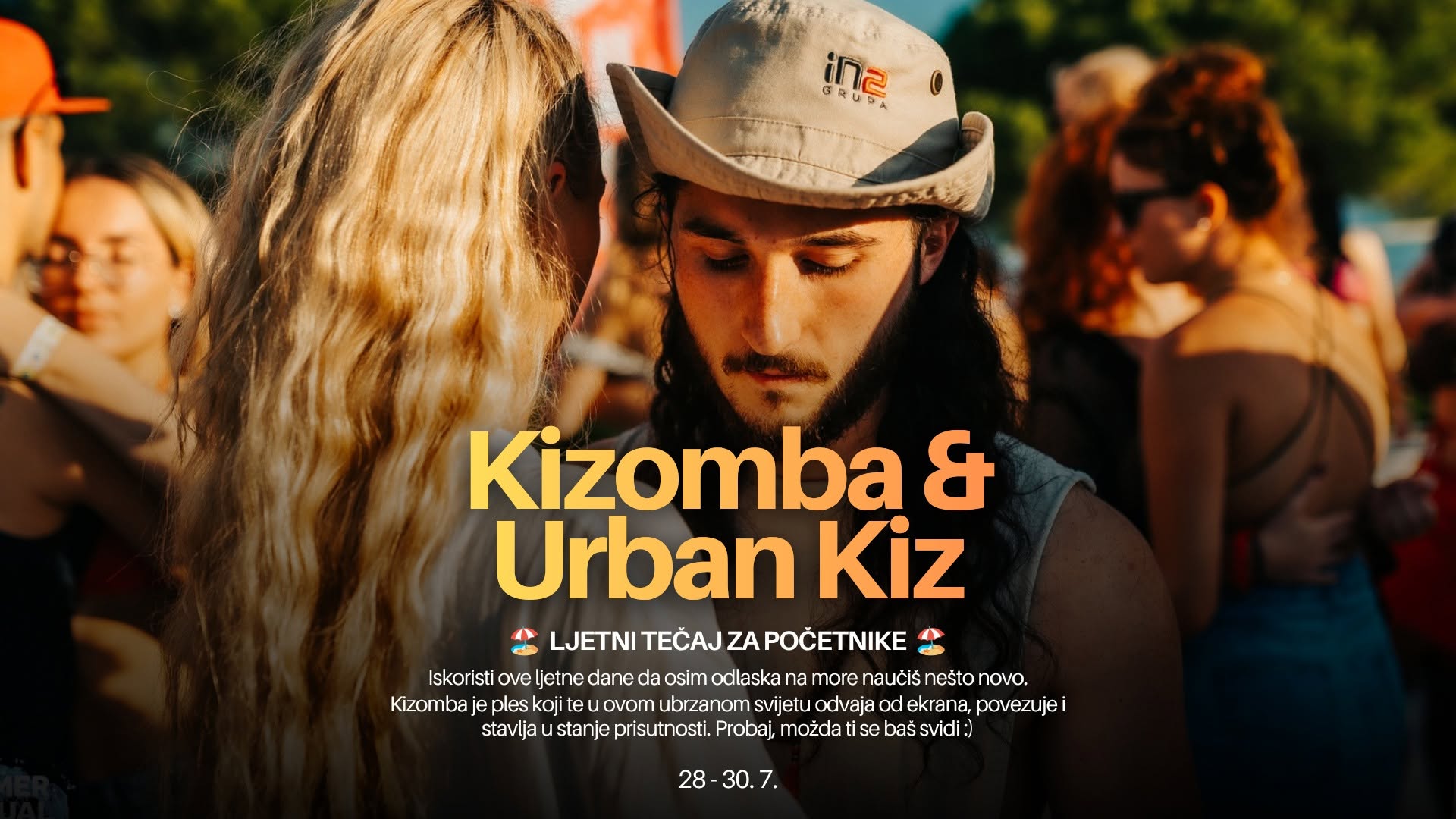 🏖️ Ljetni Tečaj Kizombe i Urban Kiz-a za Početnike