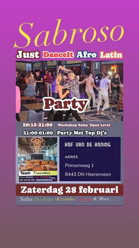 Sabroso JustDanceIT Afro-Latin Party