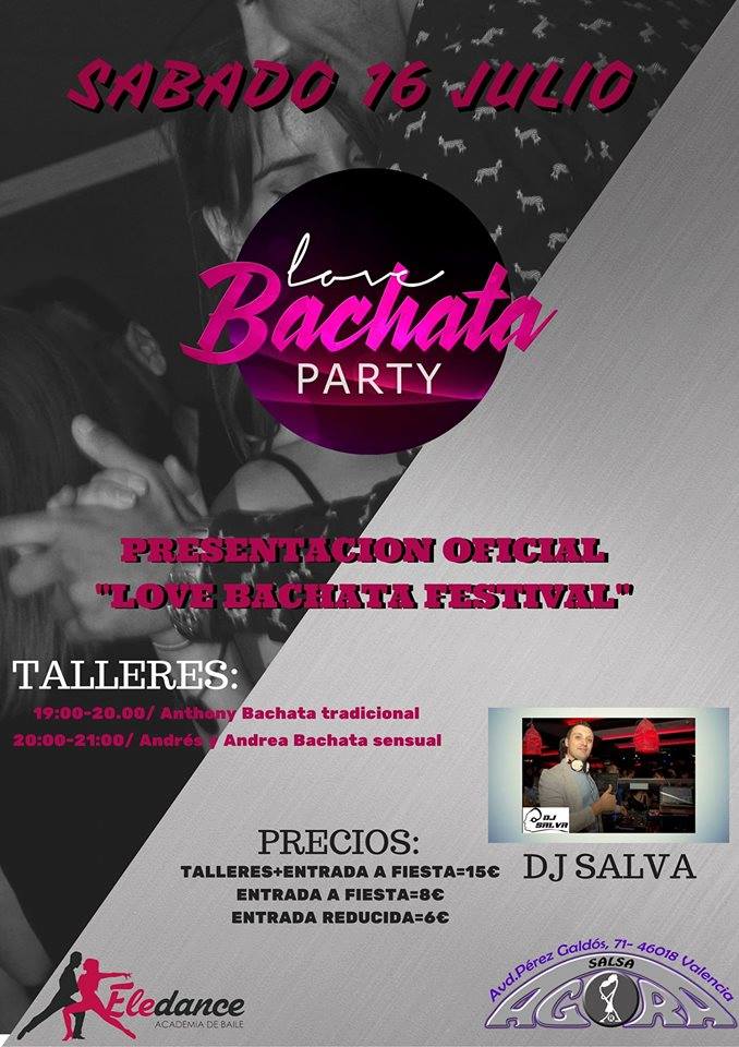 Love Bachata Party Sabado 16 Julio