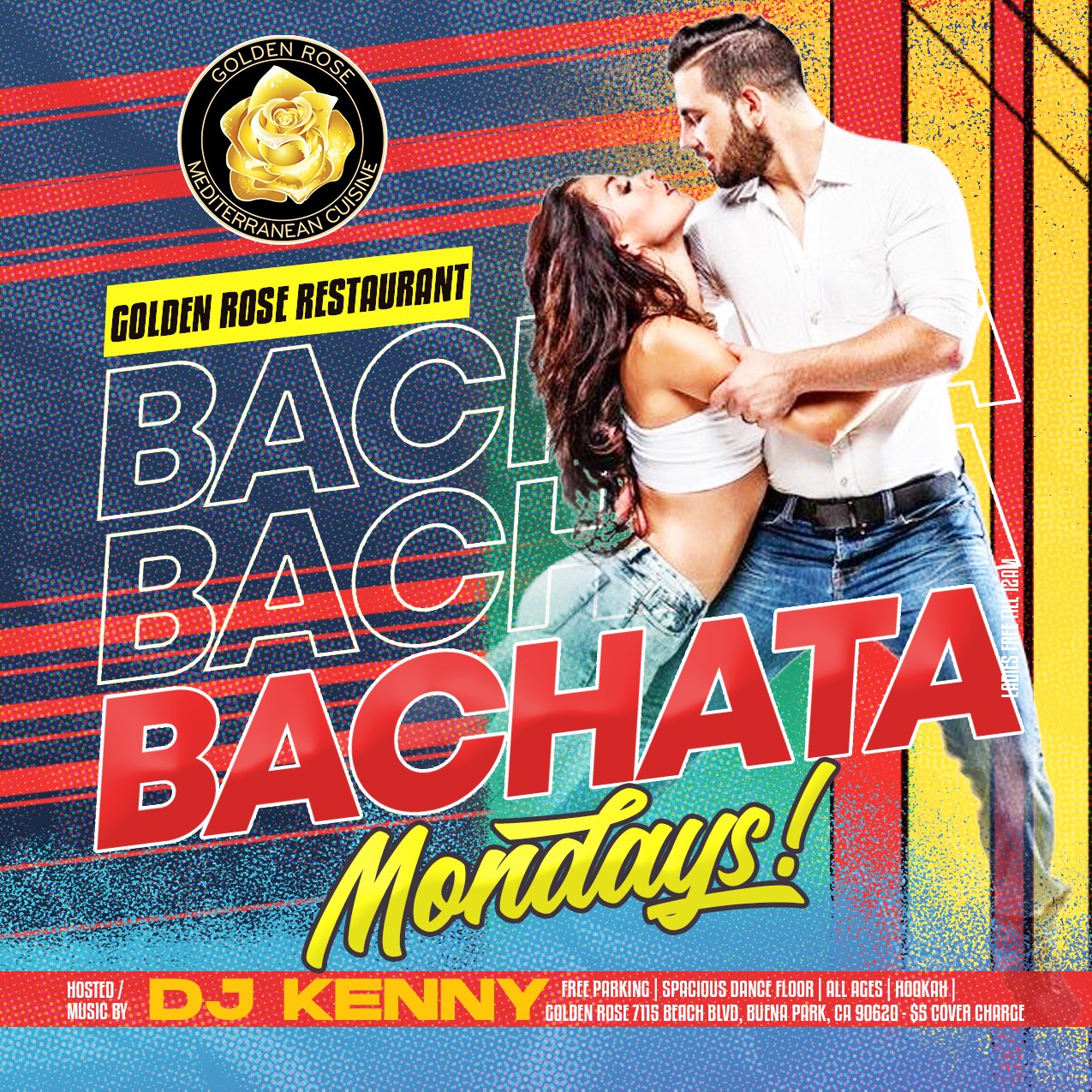Bachata Mondays at Golden Rose in Buena Park