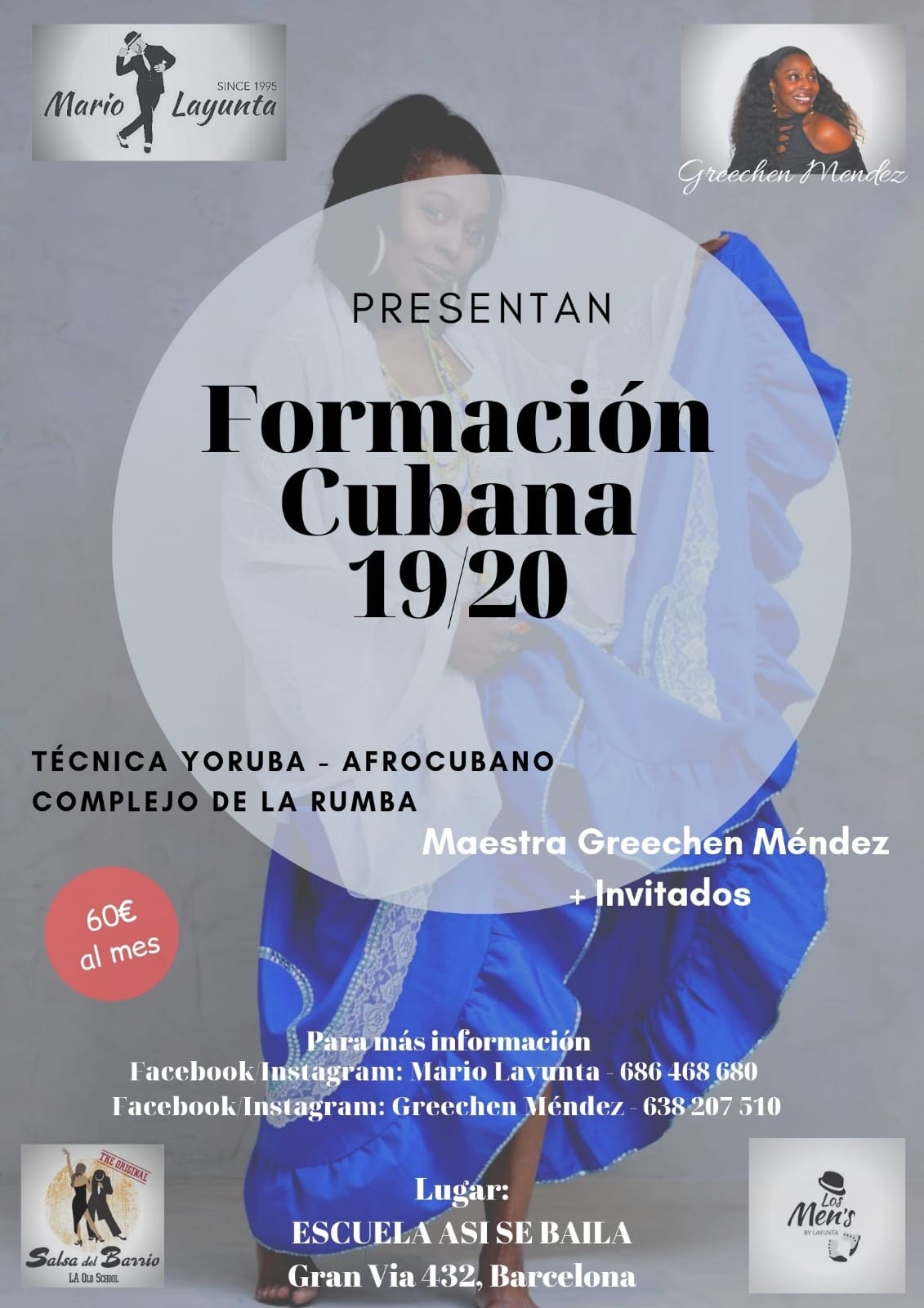 Formación Cubana dirigida por Greechen Méndez