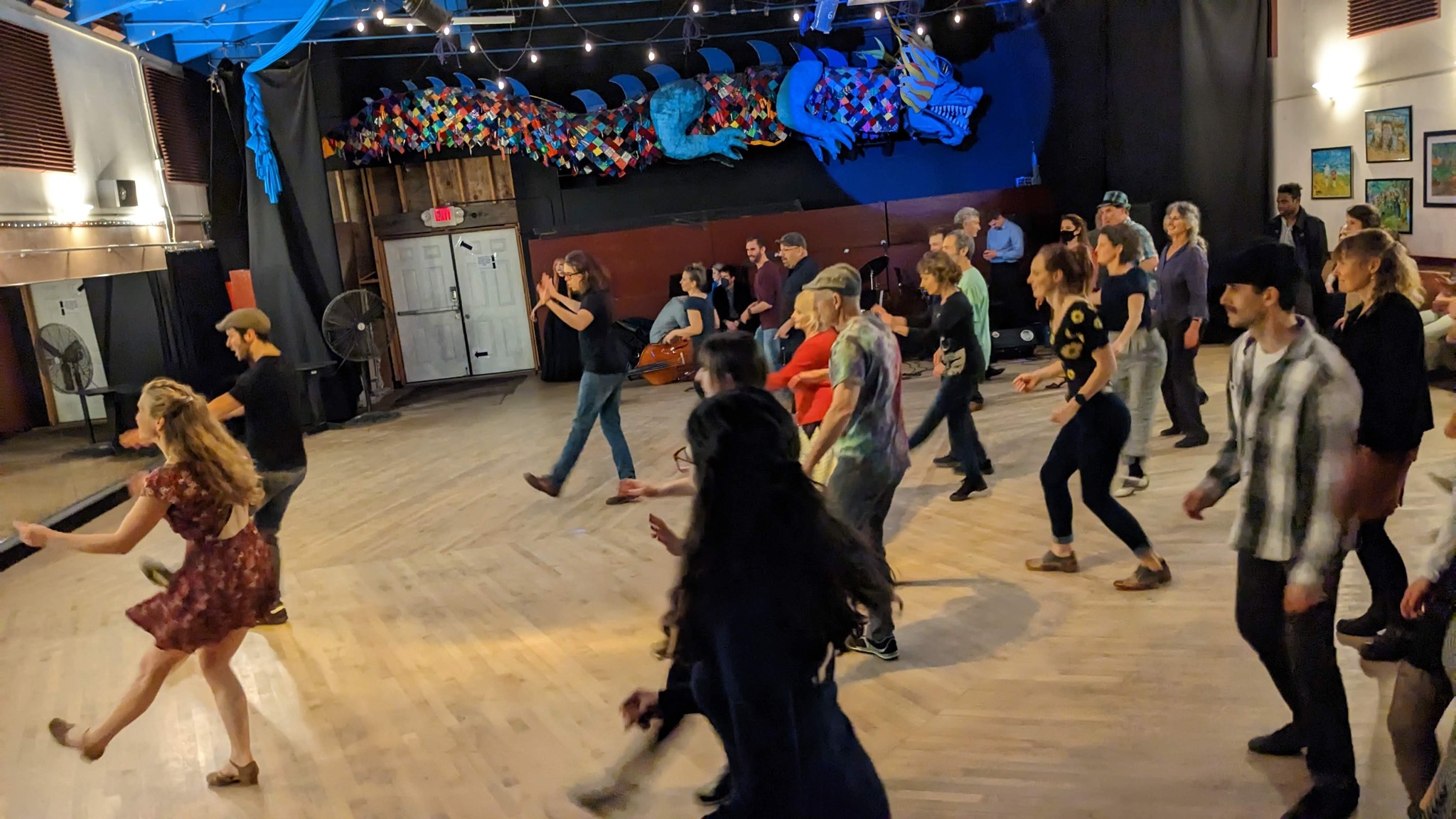 Intermediate Choreography at Monday Night Swing