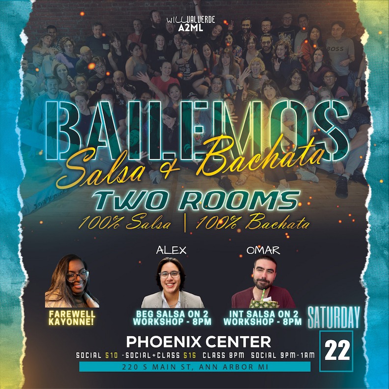 BAILEMOS Social Night - 100% Salsa & 100% Bachata