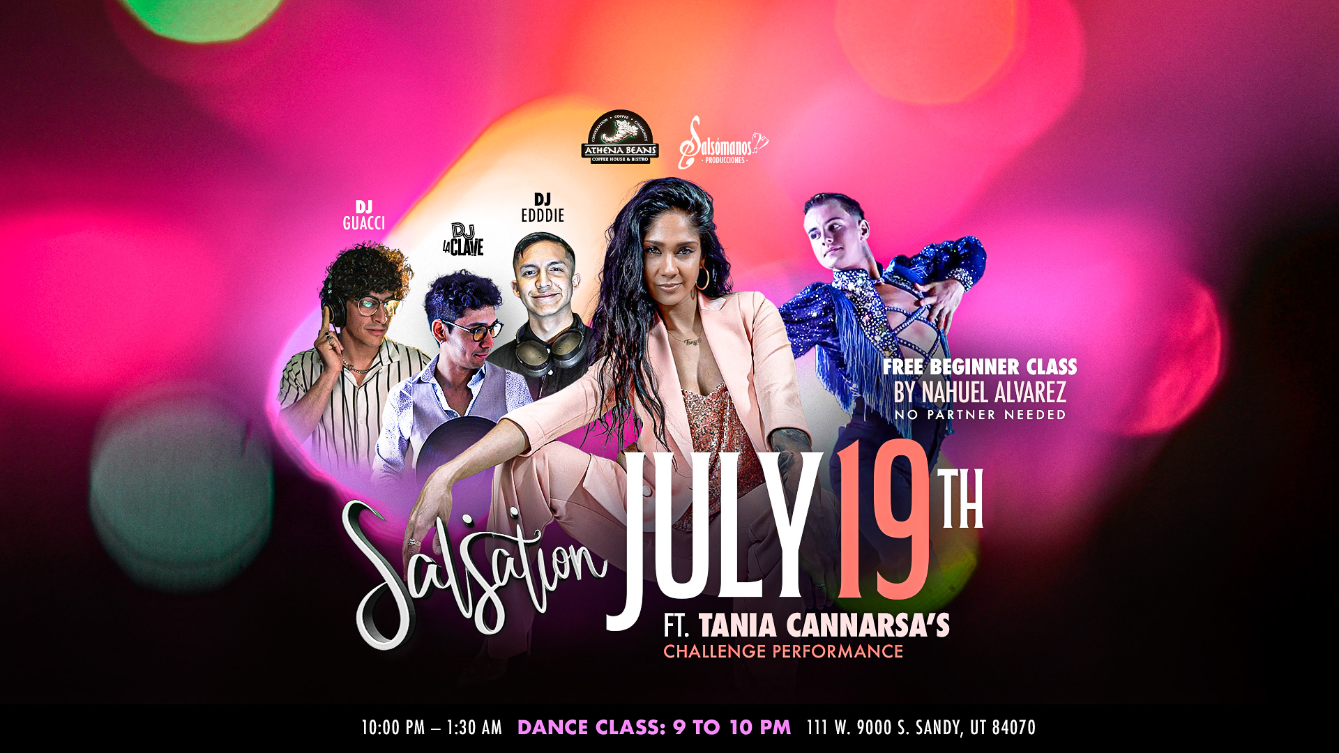 Salsation π July 19th π₯ ft. Tania Cannarsa