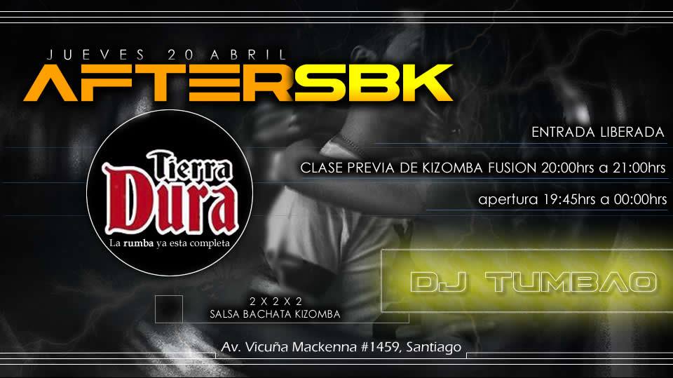 Primer After SBK Jueves 20