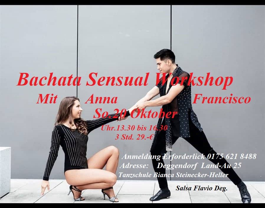 Bachata Sensual Workshop 3nd edition Anna & Francisco