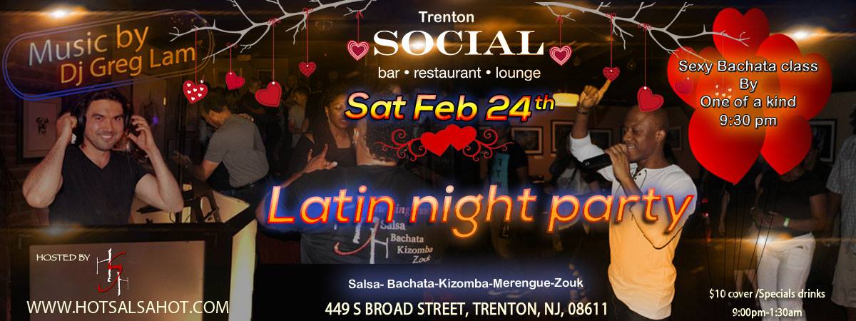 HotsalsaHot Trenton Social Latin love party
