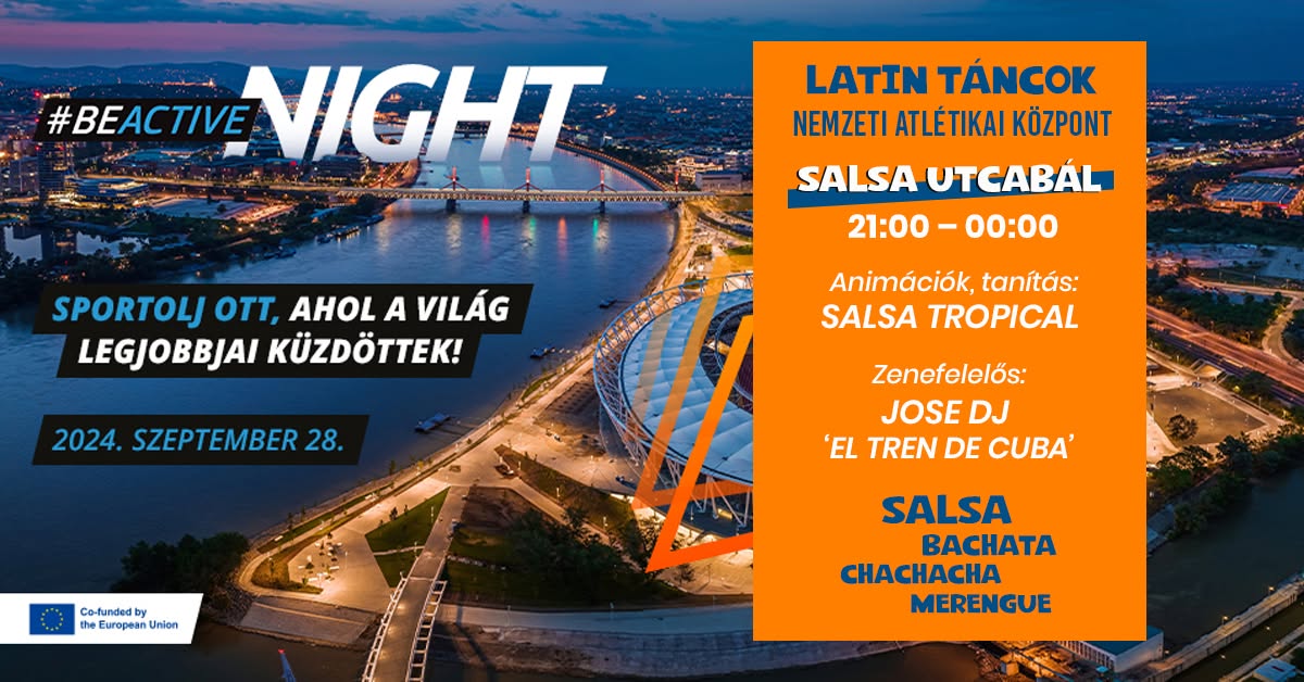 Salsa utcabál #BEACTIVE NIGHT