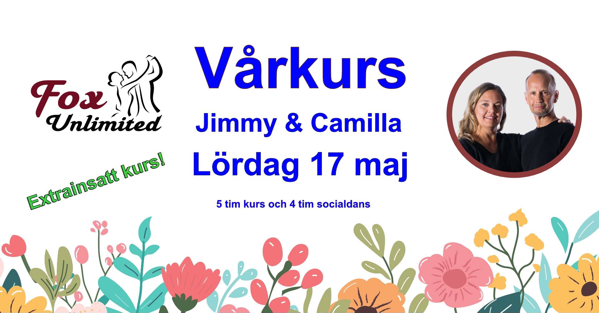 Vårkurs med Jimmy & Camilla