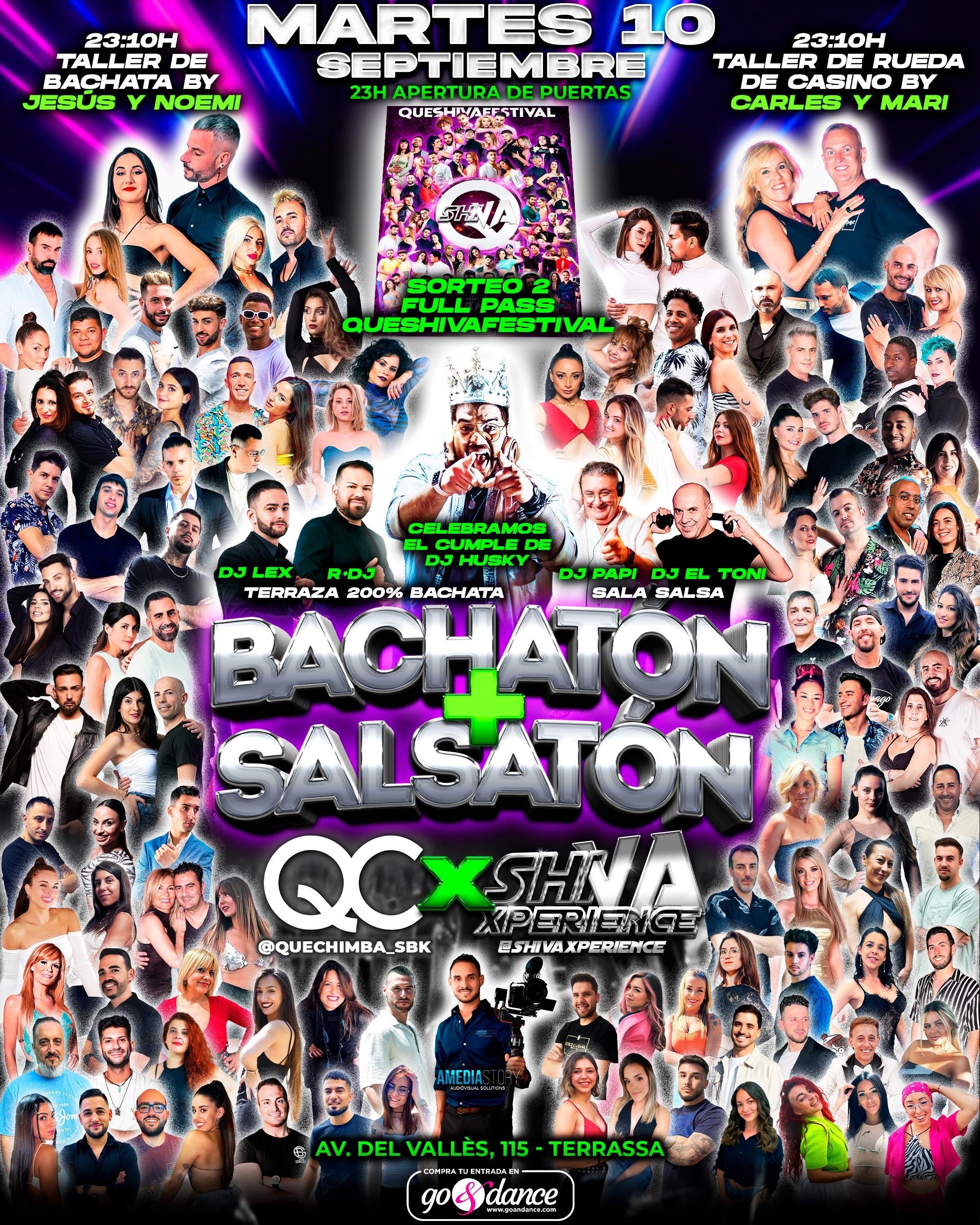 ?? BACHATÓN ➕SALSATÓN ?? MARTES 10S ?? QUECHIMBA ❌ SHIVA ??