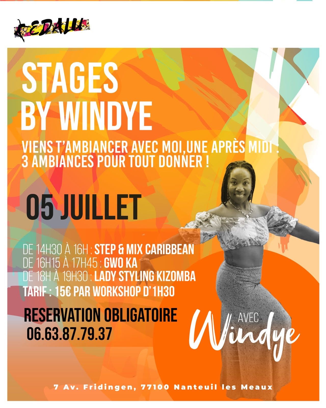 Step & mix caribbean Gwo ka Lady styling kizomba