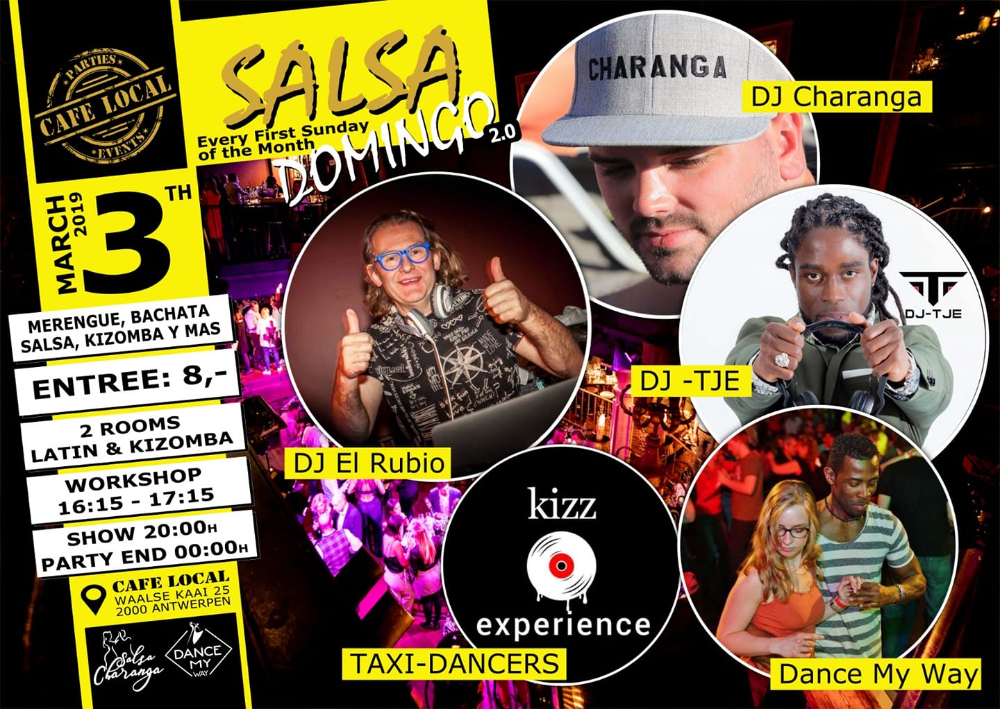 Salsa Domingo 2.0 March 3th