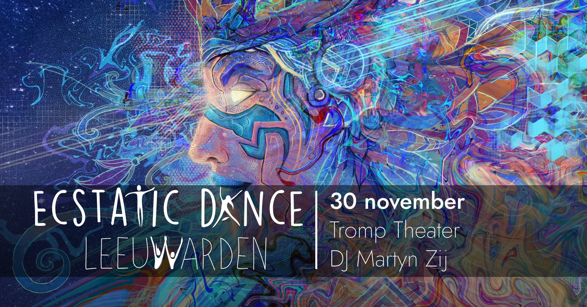 Ecstatic Dance 30 November TrompTheater ~ DJ Martyn Zij