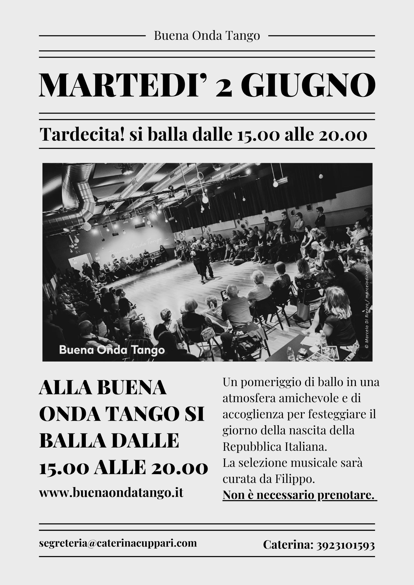 La Repubblica si festeggia con Buena Onda ;-)