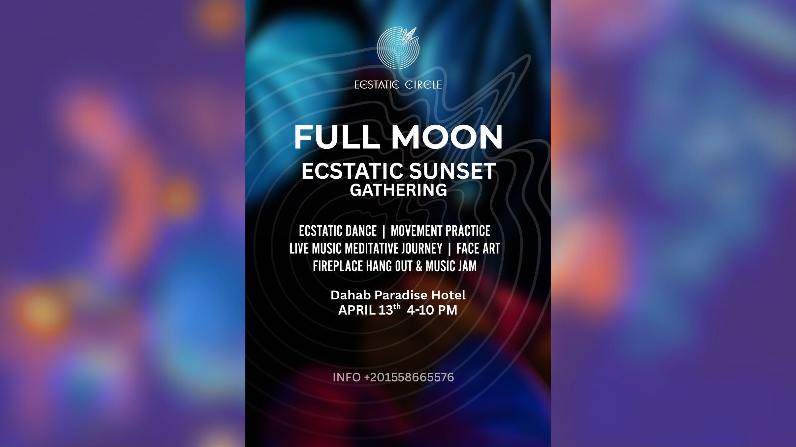 Ecstatic Sunset FULL MOON DANCE