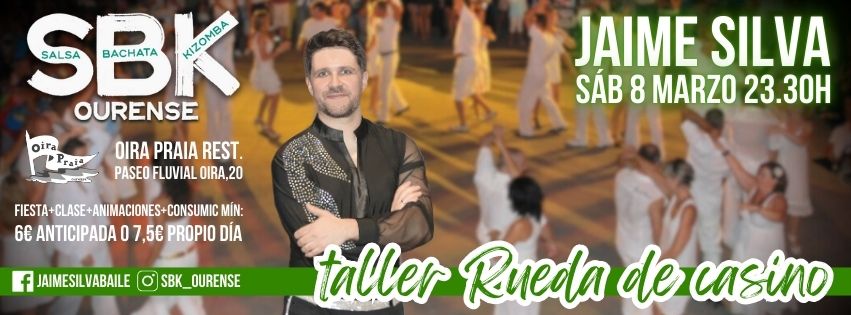 Fiesta SBK Ourense con taller de Rueda de Casino