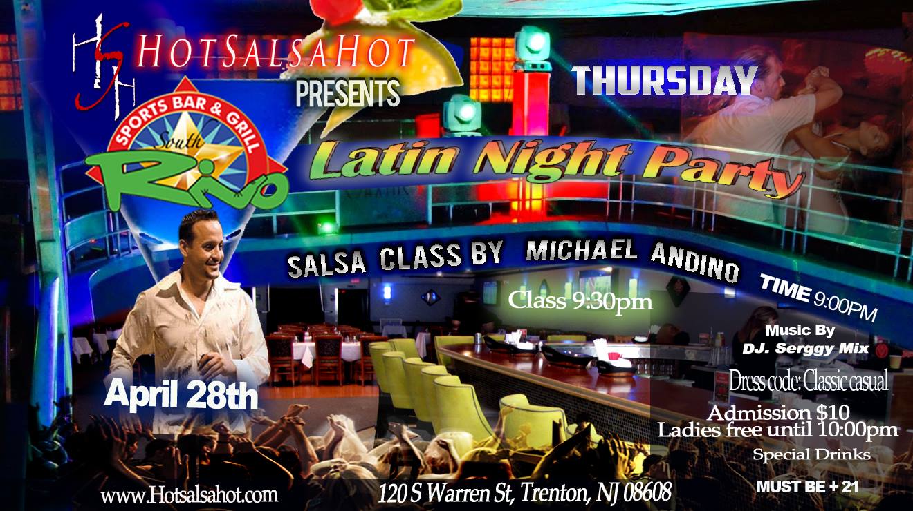 HotSalsaHot "s Latin Night Party