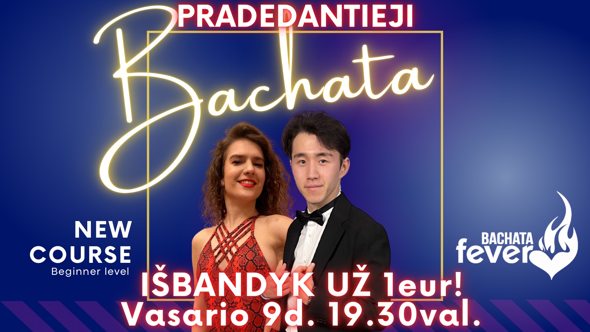 Išmok šokti bachatą!