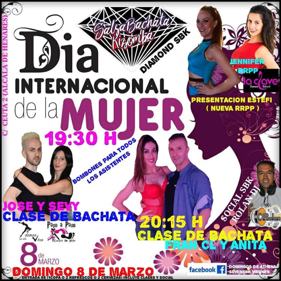 DOMINGO 8 FIESTA DE LA MUJER DIAMOND SBK