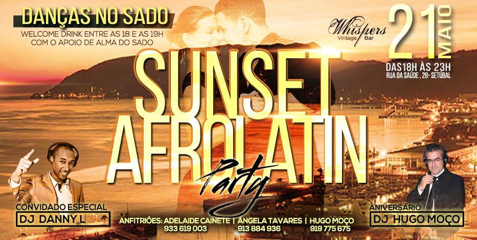 Danças NO SADO**Sunset Afrolatin Party