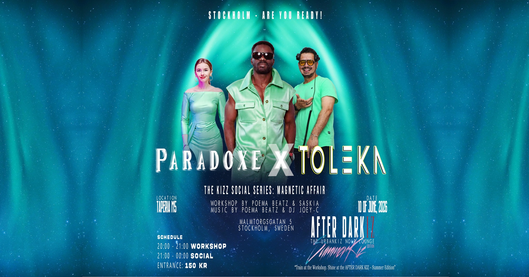 PARADOXE x TOLEKA KIZ THE INAUGURAL: MAGNETIC AFFAIR β¨