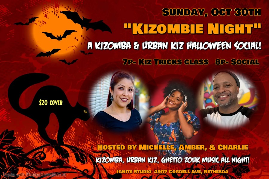Kizombie Night- A Kizomba & Urban Kiz Halloween Party!