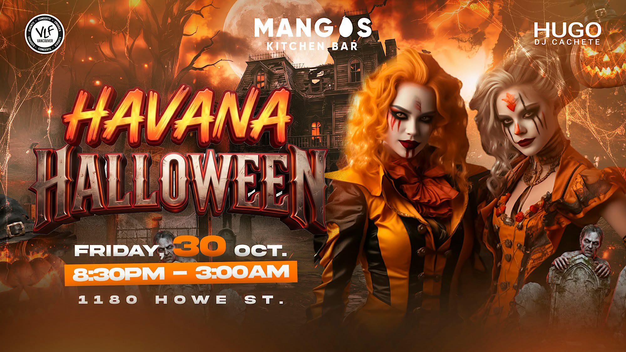 Halloween in Havana at Mangos
