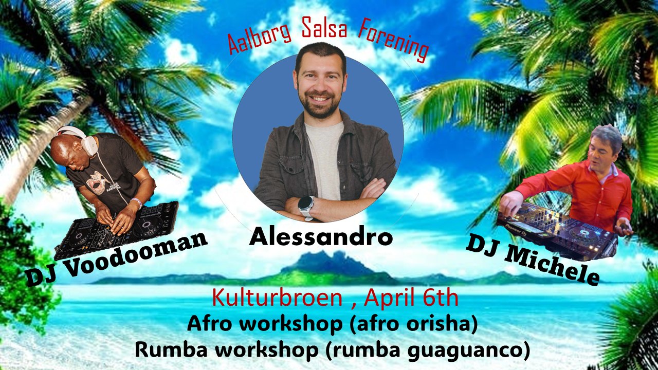 Afro Rumba workshop and SBK Social