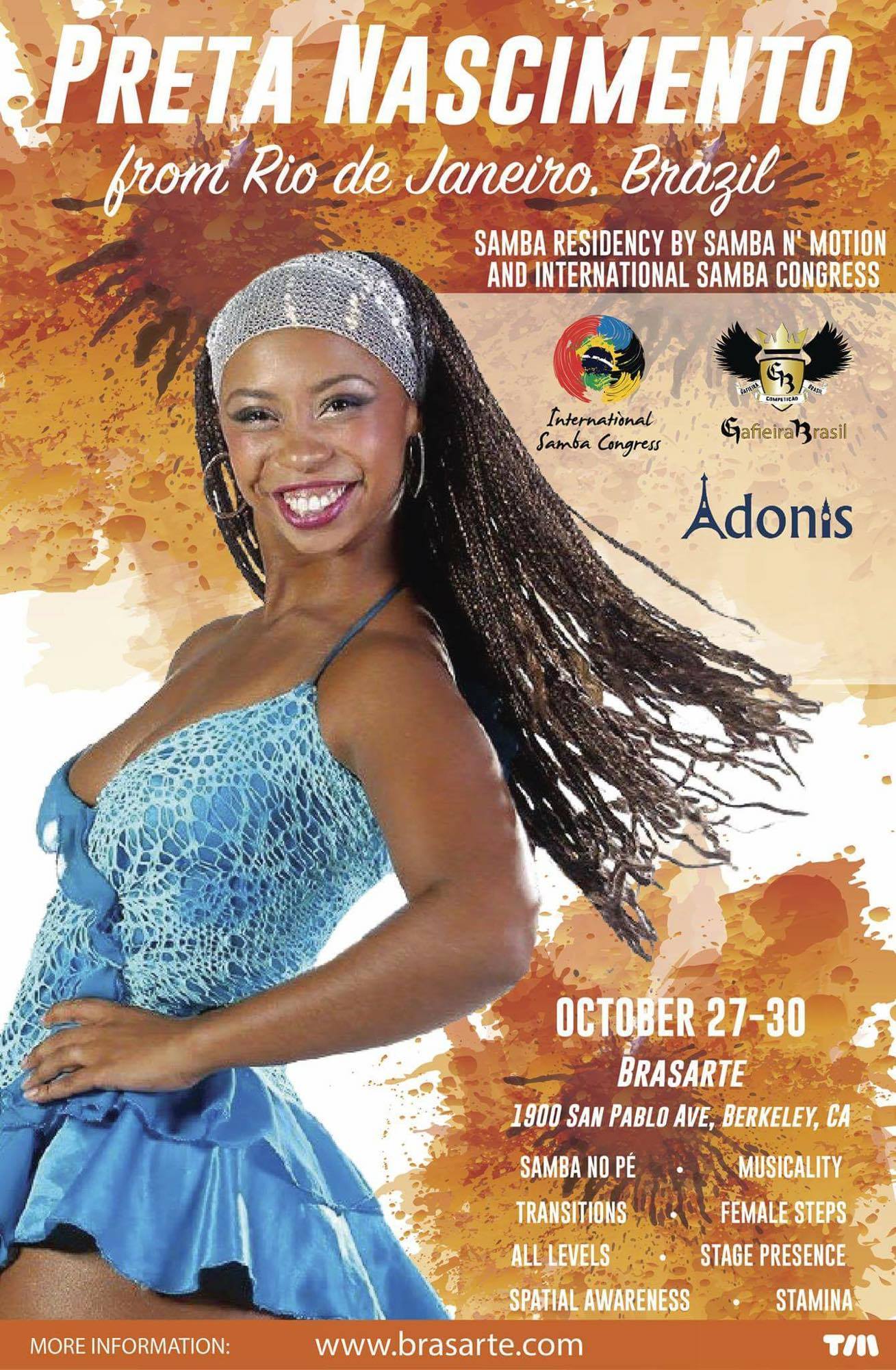 Samba & Gafieira with Preta Nascimento at Brasarte