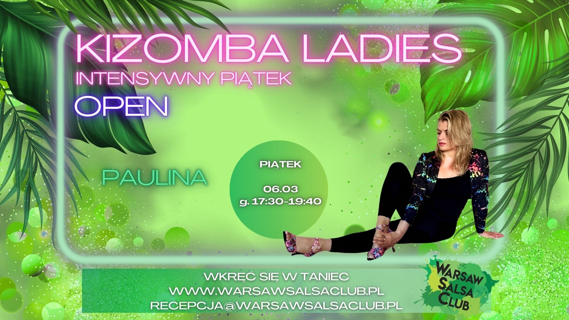 Kizomba Ladies - Technika dla Followerek z Pauliną