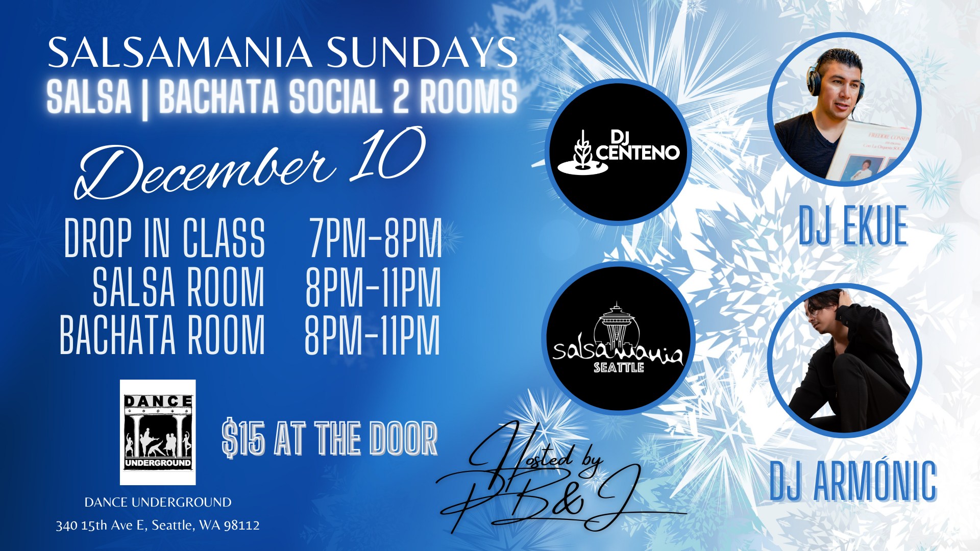 Salsamania Sundays - 2 ROOMS - Salsa Bachata Social
