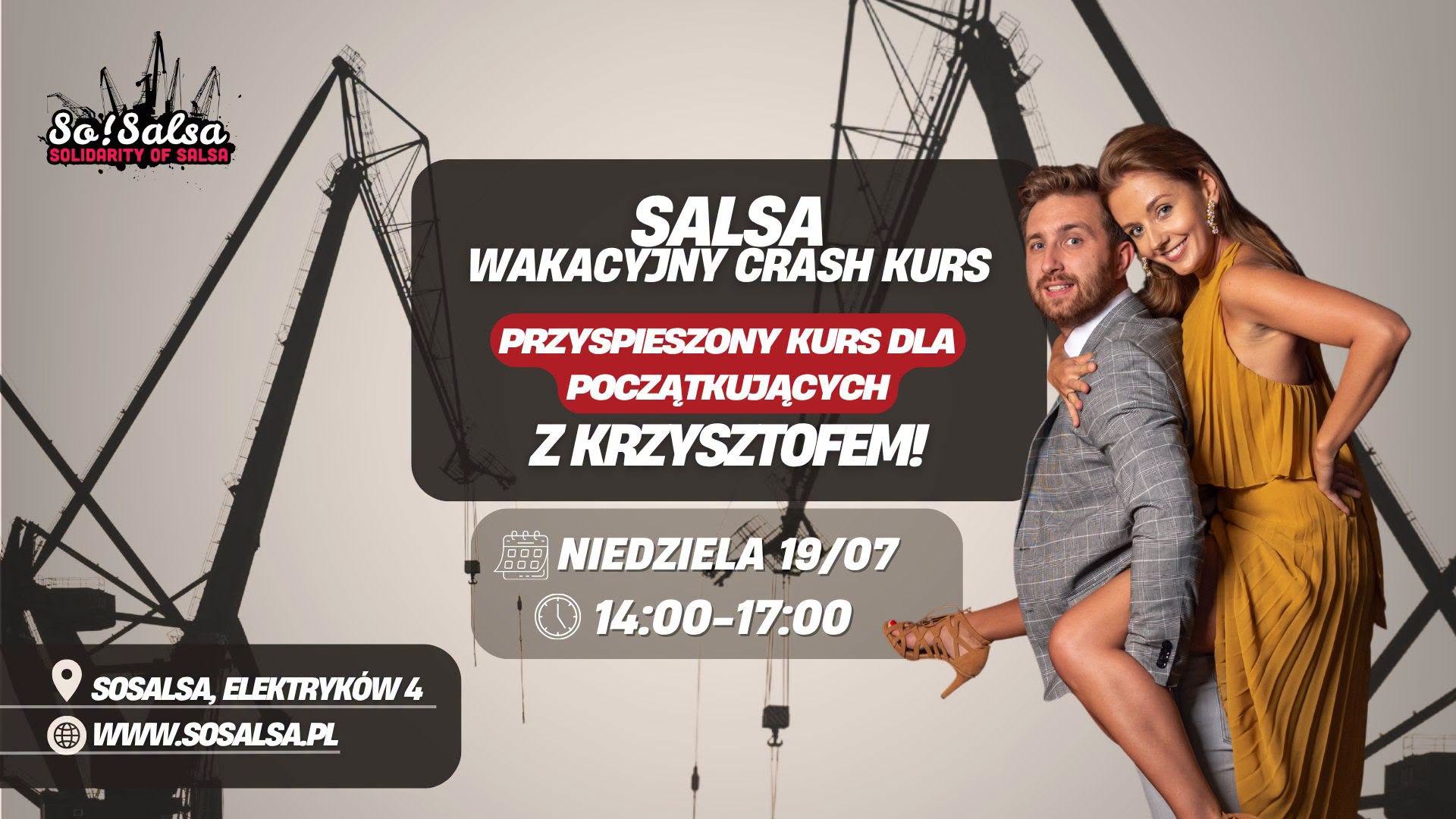 WAKACYJNY CRASH KURS Z KRZYSZTOFEM - SALSA OD PODSTAW W PIGUŁCE! 💃🏽🕺🏽