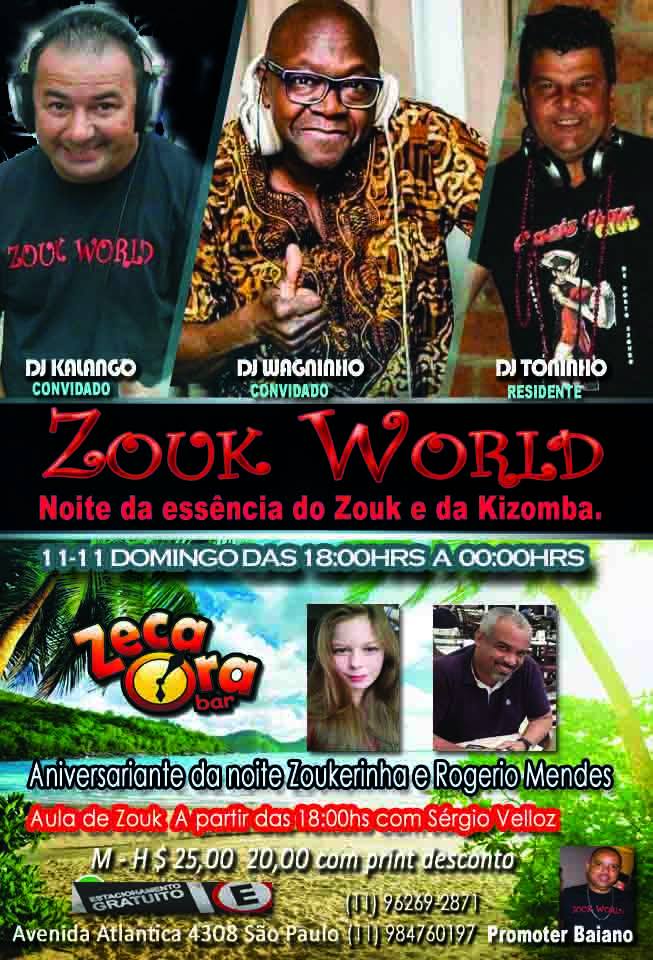 Zouk World no Zeca Ora!
