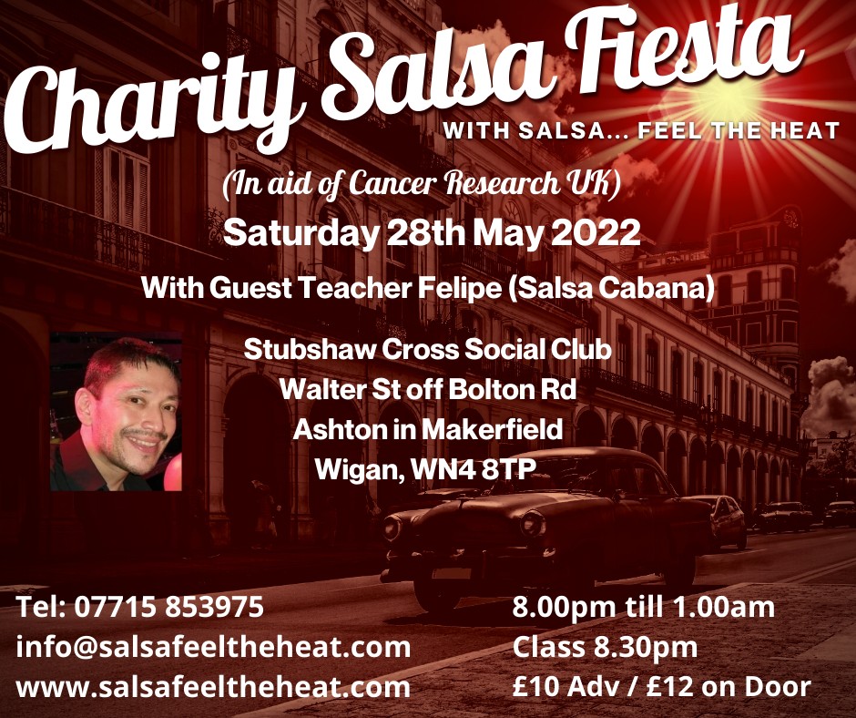 Salsa feel the heat Charity Salsa Fiesta