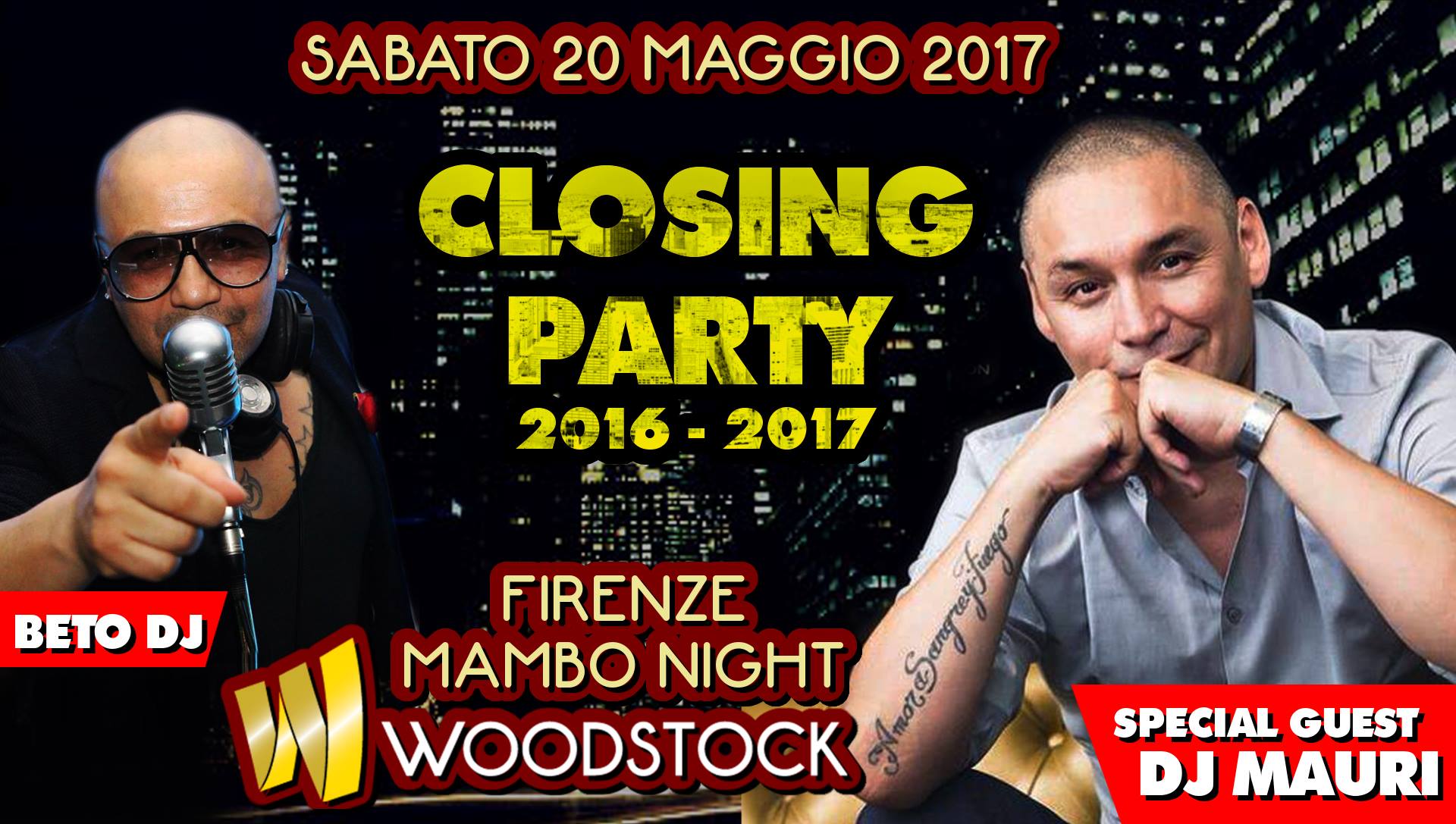 Closing Party Firenze MAMBO NIGHT #8