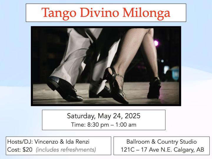 Tango Divino Calgary Milonga
