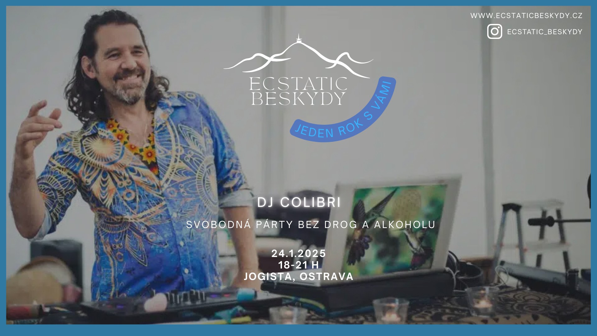 ECSTATIC DANCE DJ COLIBRI Ostrava