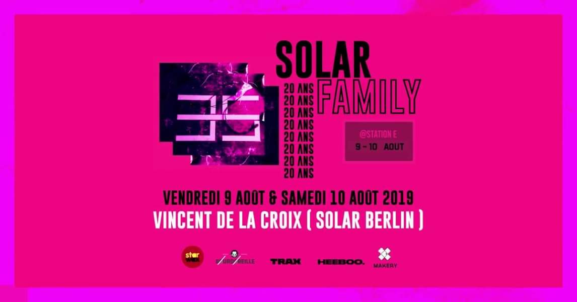 20 ans Solar Family 9 & 10 AOUT