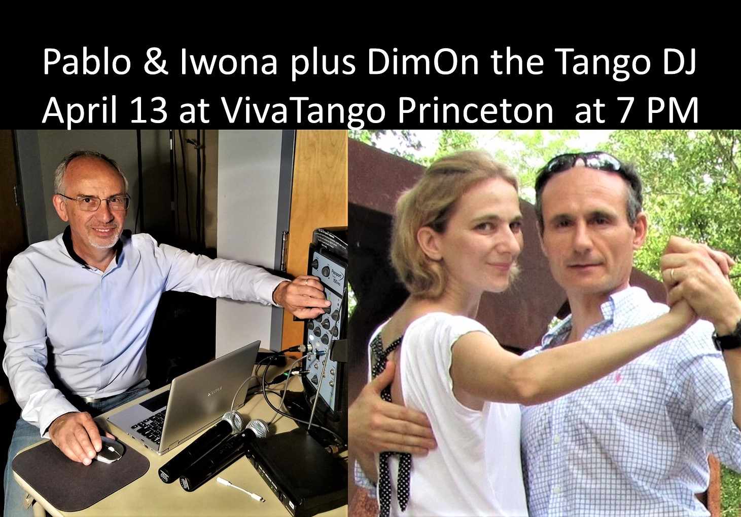 Milonga with TangoDJ DimON plus Lesson by Pablo Garcia Gomez and Iwona Ionescu