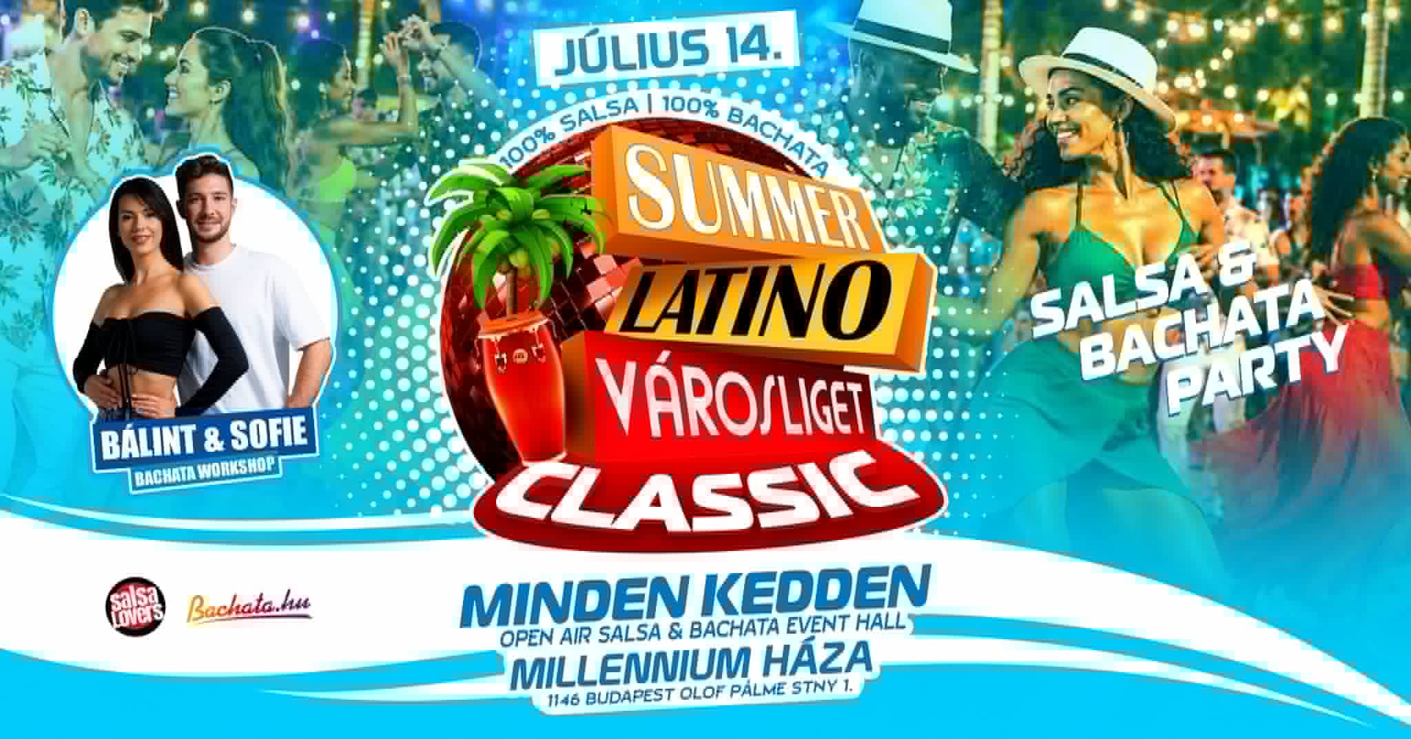 Summer Latino Classic: MINDEN KEDDEN Salsa & Bachata buli