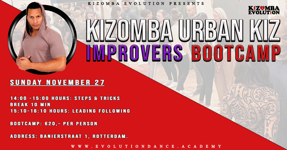 KIZOMBA URBAN KIZ IMPROVERS BOOTCAMP ROTTERDAM