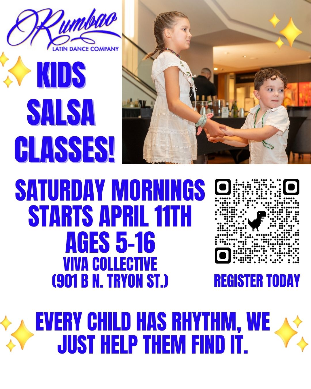 Rumbao Kids Salsa Classes!