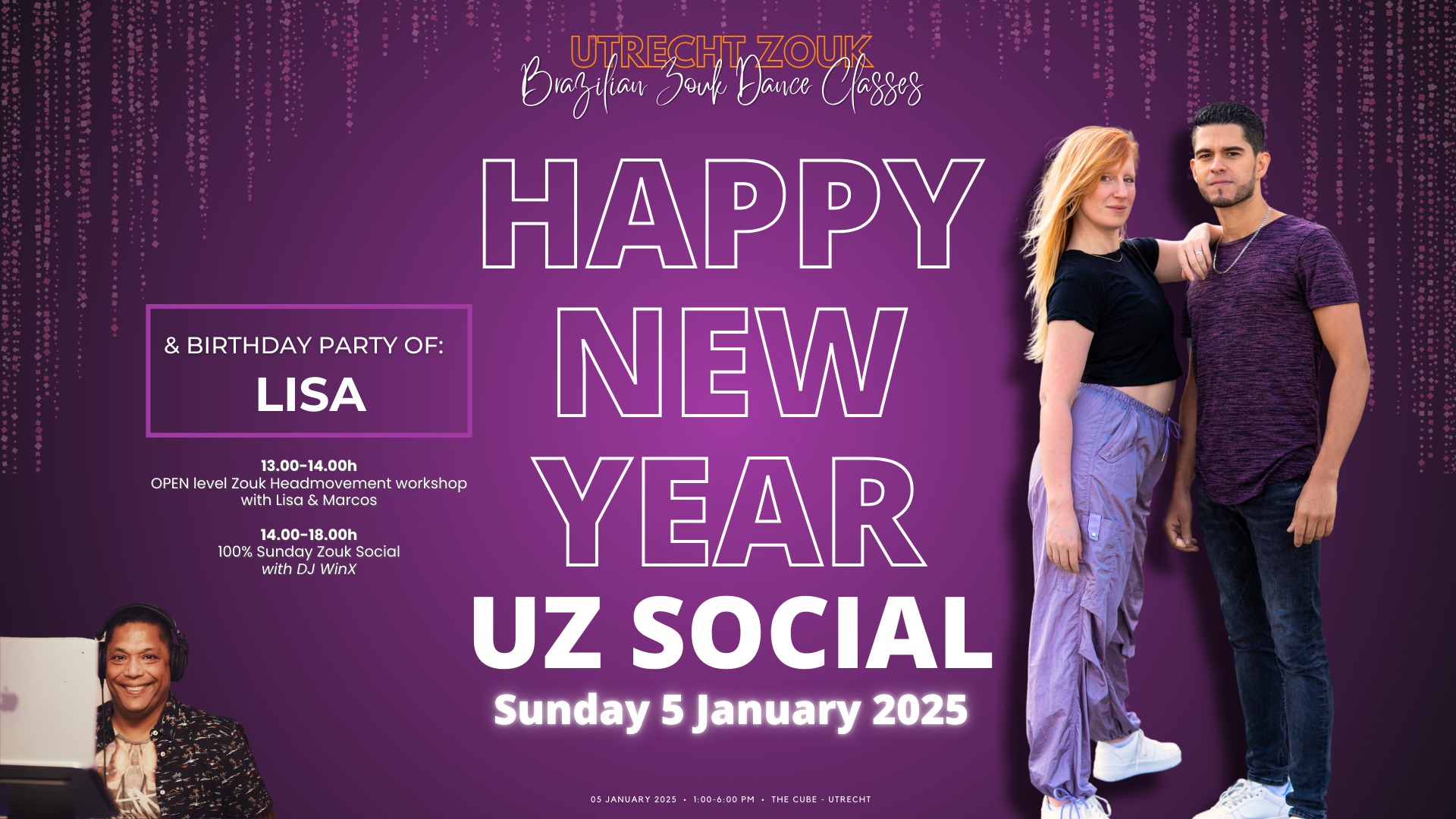 Happy New Year!! UZ Social + Birthday Party Lisa